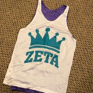 Mesh Zeta Tau Alpha Basketball Jersey